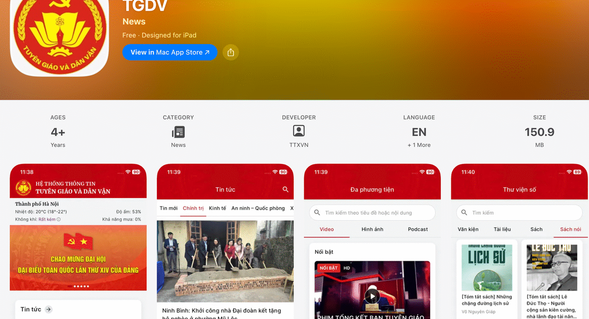 KHÁM PHÁ ỨNG DỤNG MỚI CỦA BAN Tuyên GIÁO VÀ DÂN VẬN TRUNG ƯƠNG, BƯỚC ĐỘT PHÁ TRONG CÔNG TÁC TRUYỀN THÔNG VÀ VẬN ĐỘNG CỘNG ĐỒNG!