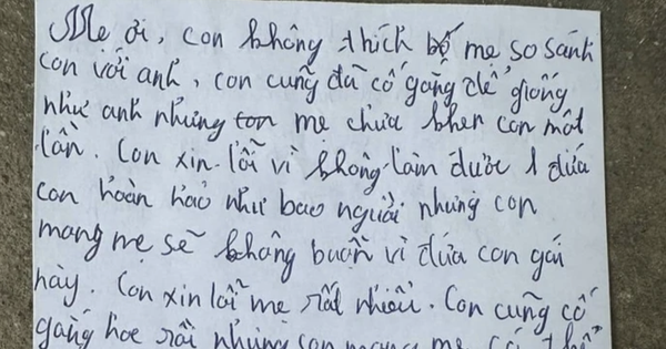 CÂU CHUYỆN BẤT NGỜ KHI ĐỌC THƯ CỦA PHỤ HUYNH!