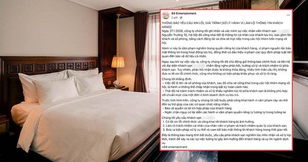 EUẤN ĐÁO VỤ KIỆN KHÁCH SẠN TẠI HÀ NỘI ĐANG GĂM CHIÊU DƯ LUẬN KUYẾT CHIẾU