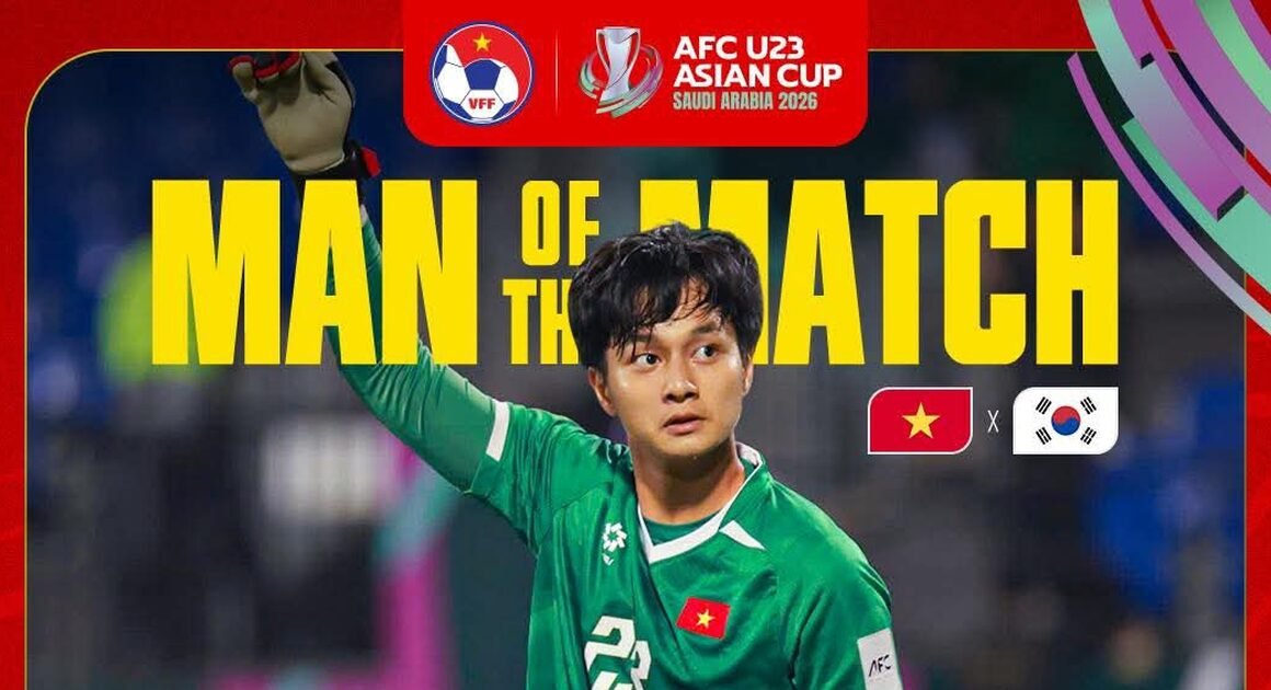 KHÔNG NGỜ, THỦ THÀNH SỐ 2 VƯỢT MẶT MỖI CẢNH NGUYÊN, GIÚP U.23 VIỆT NAM ĐẠT HẬU CHÂU Á!