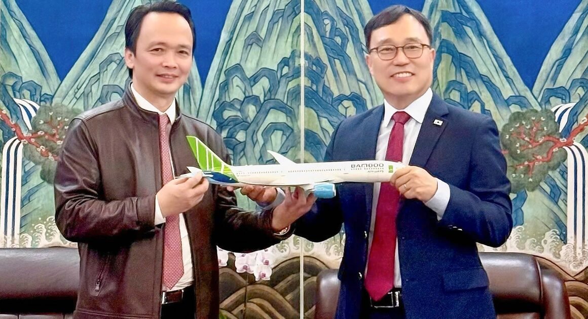 ÔNG TRỊNH VĂN QUYẾT TẠI CUỘC GẶP GỠ ĐỘC QUYỀN VỚI ĐẠI SỨ QUÁN HÀN QUỐC – LẦN XUẤT HIỆN CÔNG KHAI ĐẦU TIÊN TRONG HƠN MỘT NĂM