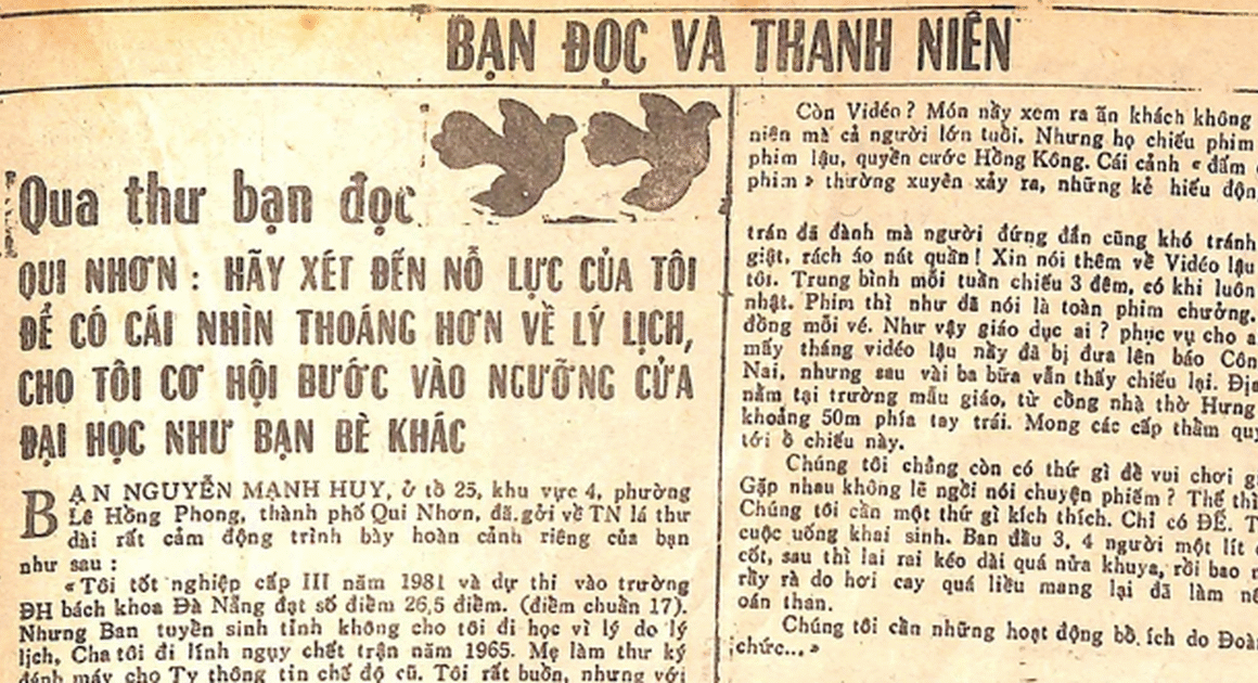 KHI MỘT NGƯỜI TRÚNG TUYỂN ĐẠI HỌC BA LẦN NHƯNG VẪN BỊ TRỦNG GIẢI VỚI LÝ LỊCH “KHÔNG ĐẸP”