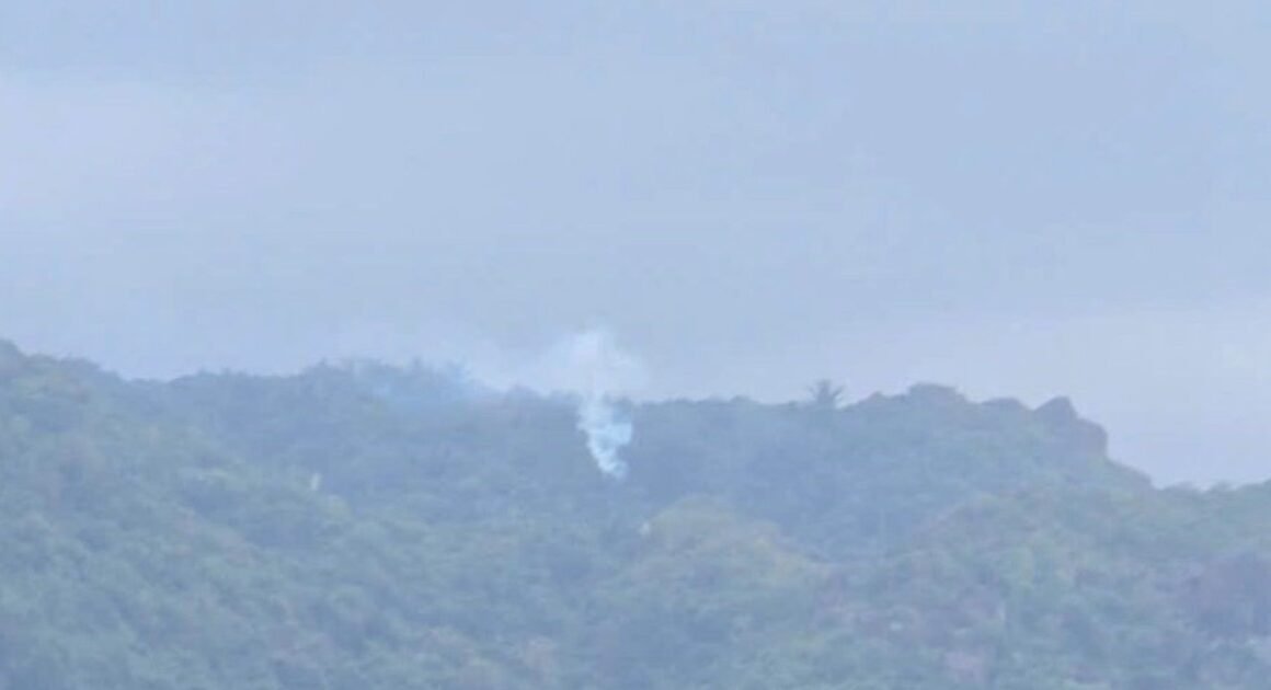 MÁY BAY QUÂN SỰ RƠI TRÊN ĐẢO NÚI KHÓ KHÁN, GÂY NHIỀU XÁC SUẤT VỀ NGUYÊN NHÂN VỤ VIỆC