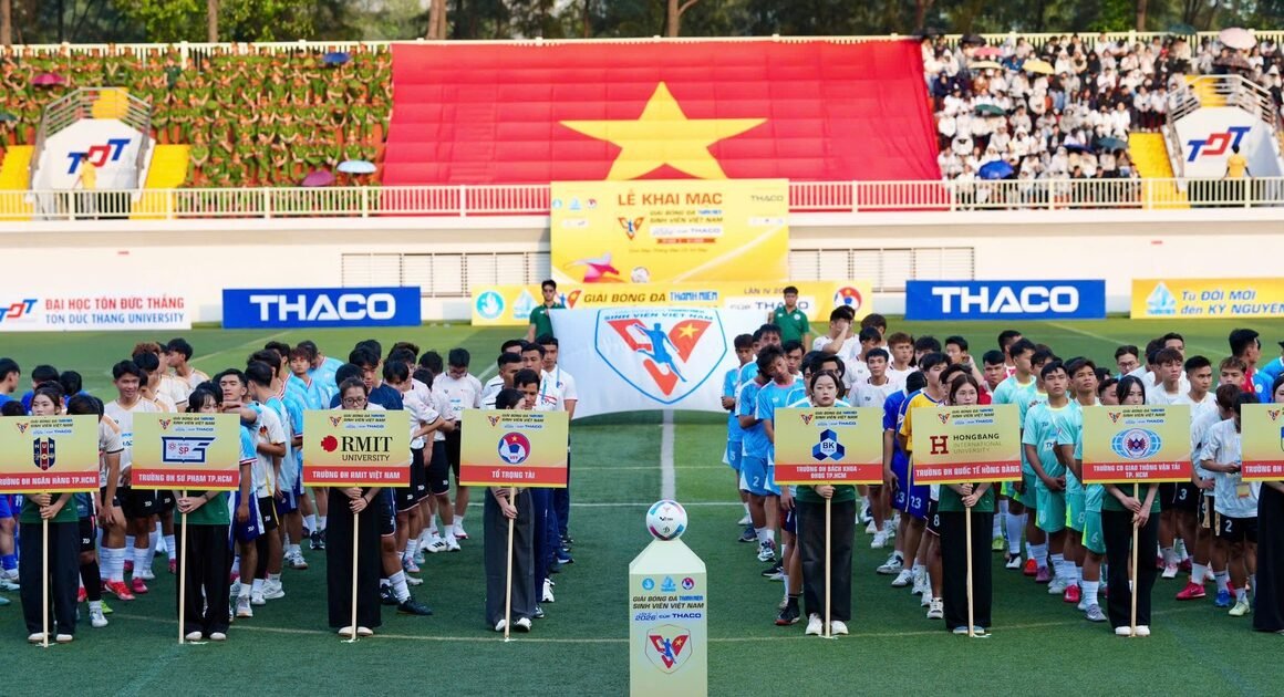 CHƯƠNG TRÌNH BÓNG ĐÁ SINH VIÊN VIỆT NAM LẦN IV – 2026 BÙNG NỔ KHỞI ĐẦU, MỜI BẠN KHÁM PHÁ NHỮNG TRẬN ĐẤU NÁO NHIỆT NHẤT!