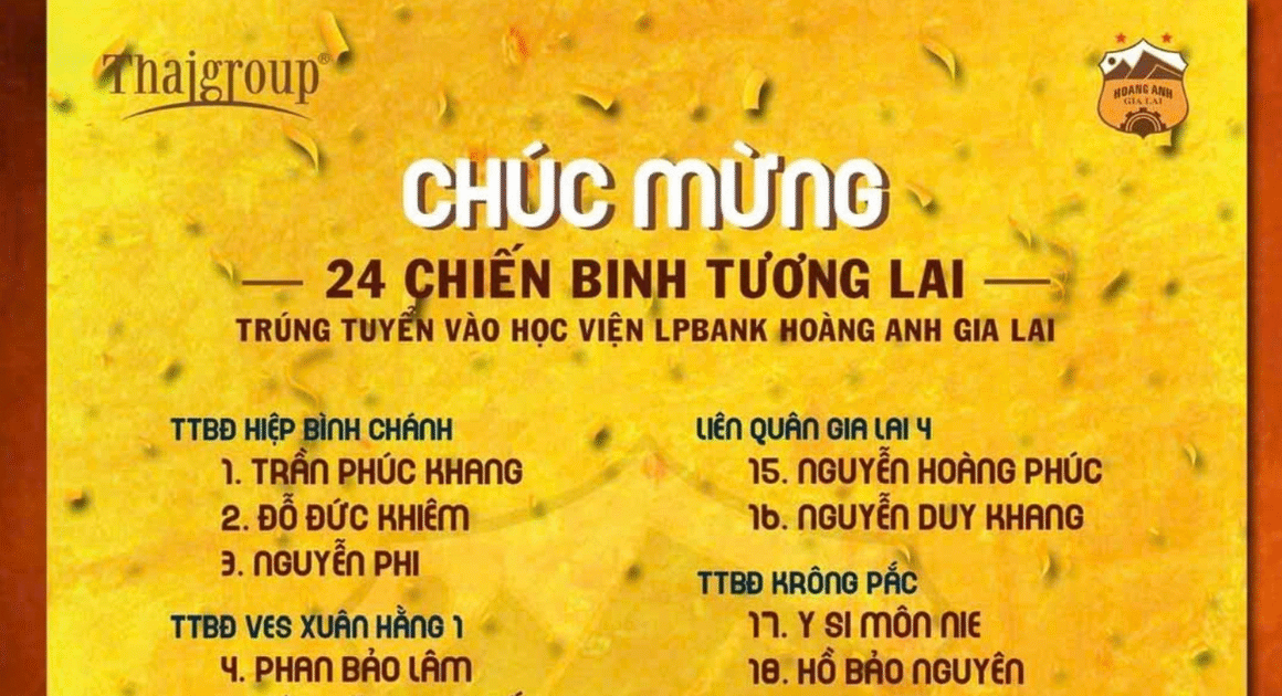 KHÁM PHÁ HÀNH TRÌNH KHAI PHÁ GIẤC MƠ CẦU THỦ NHÍ TRONG HỌC VIỆN LPBANK HAGL!
