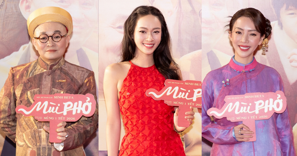 HÀNG LOẠT NGÔI SAO ĐỔ BỘ TỚI RẠP RAU ĐÓN CHÀO BỘ PHIM MÙI PHỞ GÂY BẤT NGỜ!