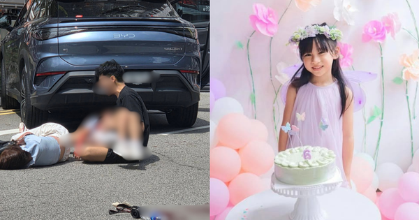 CẬP BỆNH KHẨN CẤP, HAI MẸ CON SỐNG DƯỚI NGUYÊN RỦI RO KHI BỊ Ô TÔ ĐỤNG KHI ĐANG RỜI KHỎI BÃI ĐẬU XE!