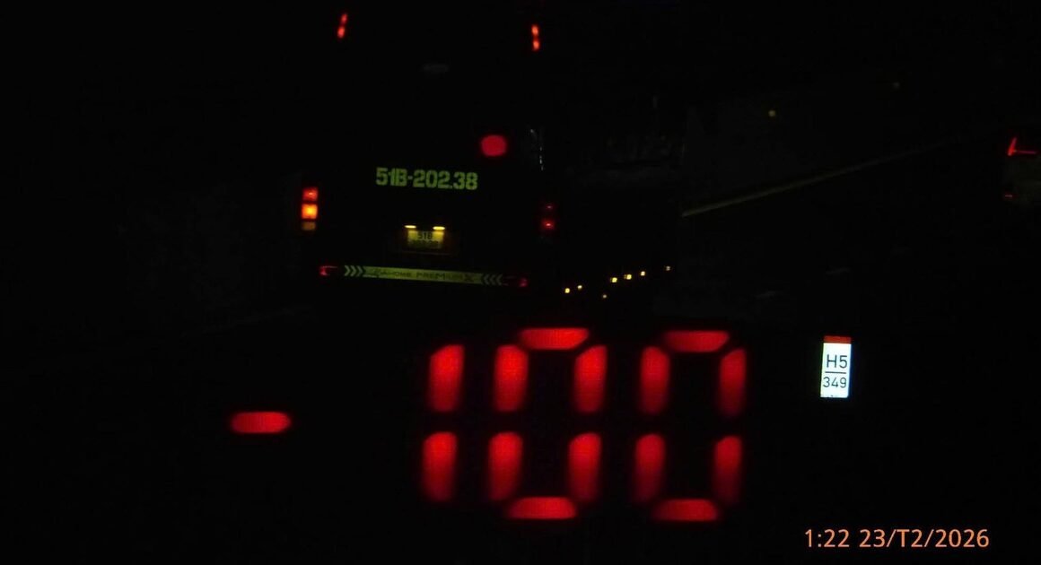 XẢY RA TRONG ĐÊM MÙNG 6 TẾT: HƠN ỤNG XE NGHIÊN ĐƯỢC BẮT TRONG CUỘC TUẦN TRA KIỂM SOÁT TRÊN ĐƯỜNG CAO TỐC TP.HCM – VÂN PHONG!