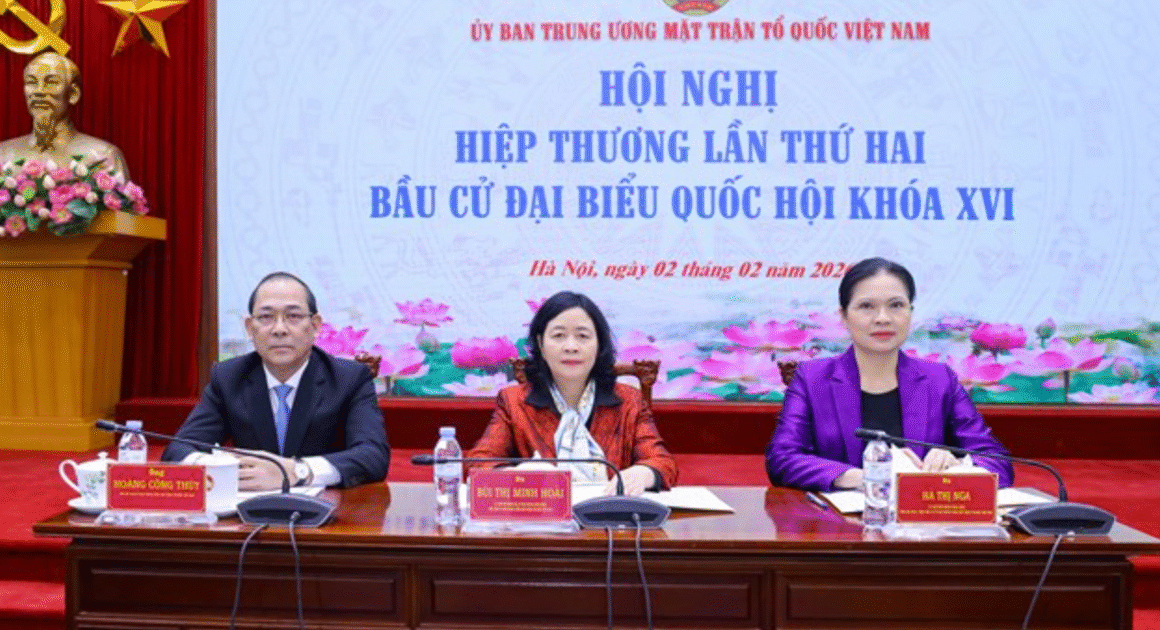 KHẨN CẤP: BÁO CÁO KẾT QUẢ HỘI NGHỊ HIỆP THƯƠNG LẦN THỨ HAI CHO BẦU CỬ ĐẠI BIỂU QUỐC HỘI KHÓA XVI VÀ ĐẠI BIỂU HĐND CÁC CẤP NHIỆM KỲ 2026-2031 ĐÃ ĐƯỢC BAN HÀNH!
