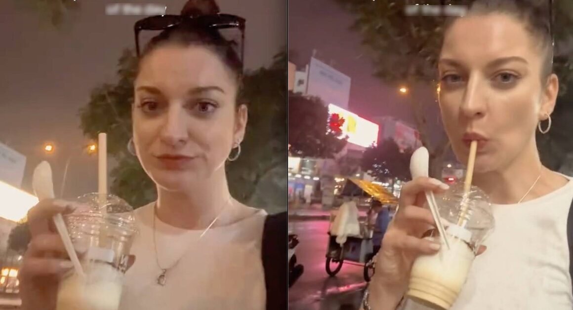 CÔ GÁI NƯỚC NGOÀI UỐNG HƠN 10 LY CÀ PHÊ MỖI NGÀY: CHỈ VÌ ĐAM MÊ, DÂN MẠNG VỪA CƯỚI VỪA GIẬT MÌNH!