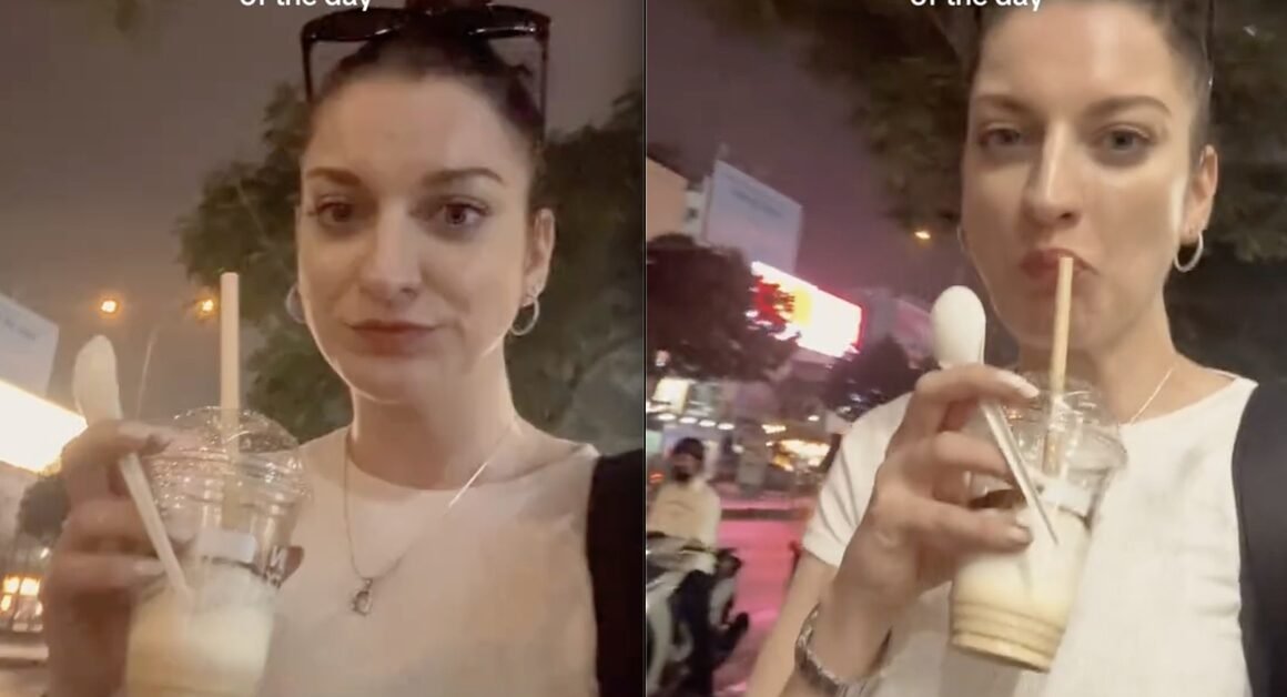 CÔ GÁI TÂY UỐNG KHOẢNG BA CHIẾC CÀ PHÊ, DÂN MẠNG VIỆT VỪA CƯỜI NỖI VỪA LO!