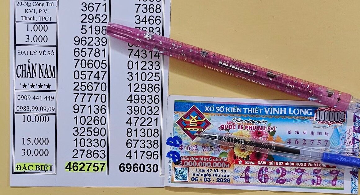 NHANH CHÓNG TRÚNG ĐỘC ĐẮC, PHỤ NỮ MIỀN TÂY NHẬN 1 TỶ ĐỒNG TIỀN MẶT CHỈ SAU MỚI MUA VÉ SỐ TRONG CHỢ!