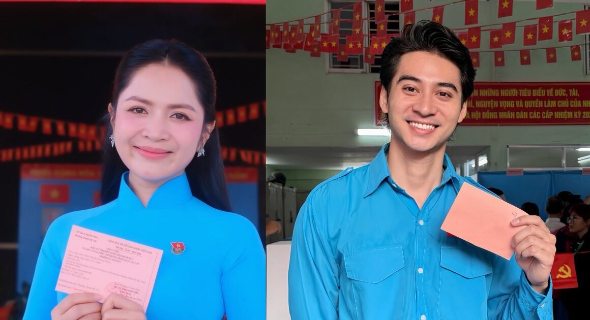 NGAY TỪ SÁNG SỚM, NHỮNG NGƯỜI NÓI GÓI TƯƠNG LAI ĐẾN ĐÚNG ĐỊA CHỈ BẦU CỬ, SẴN SÀNG GÕ CỬA CHO SỰ CHUYỂN ĐỘT!