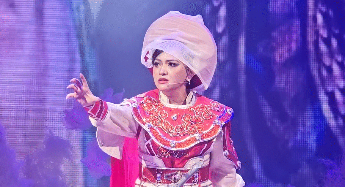 THÙY DUNG BỊ TRAO ĐÓI KHI GÁNH TRÁCH NHIỆM TÓM ĐƯỜNG TRƯNG TRẮC TRONG VỞ “TIẾNG TRỐNG MÊ LINH”