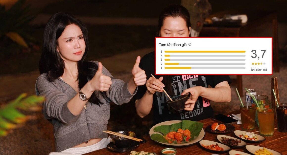 NGỌC TRINH THU HÚT MẮT, NHƯNG QUÁN LẨU NƯỚNG VỤT SAU VỚI ĐÁNH GIÁ 3,7 SAO, GÂY BÀN TÁN ĐAU ĐẦU!