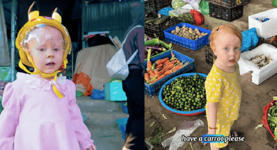 : CÔ BÉ MỚI 5 TUỔI ĐÃ BIẾT NÓI TIẾNG VIỆT VÀ HỌC MẪU GIÁO Ở VIỆT NAM!