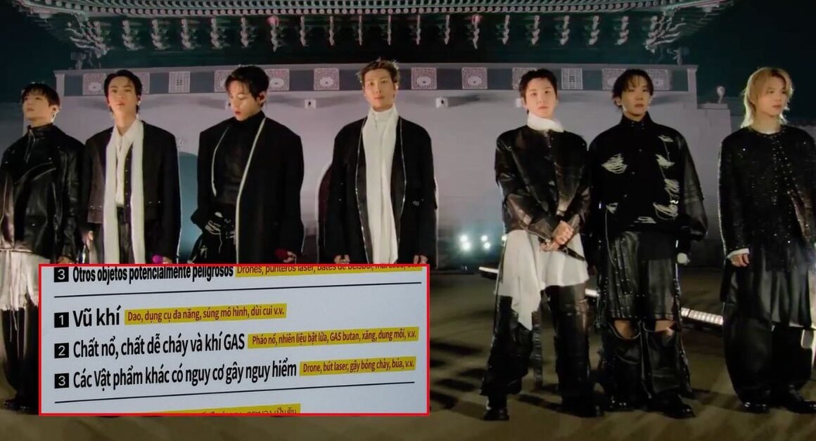 BẤT NGỜ CHO FAN VIỆT: MỘT CHI TIẾT ĐẶC BIỆT ĐƯỢC HÉ LỘ TẠI CONCERT BTS TẠI SEOUL!