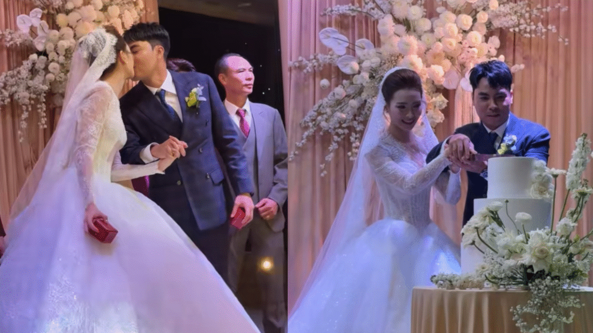 TIẾN ĐẾN NGÀY TRÀN ĐẦY HẠNH PHÚC CỦA TIỀN VỆ PHẠM ĐỨC HUY VÀ MC HUYỀN TRANG!