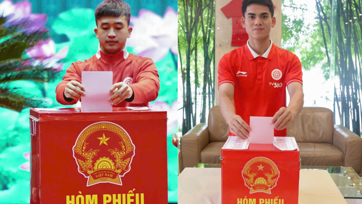 HÀNH TRÌNH CẦU THỦ THE CONG VIETTEL ĐI BẦU CỬ SÁNG NAY, BẤT NGỜ GÌ ĐANG CHỜ ĐỢI?