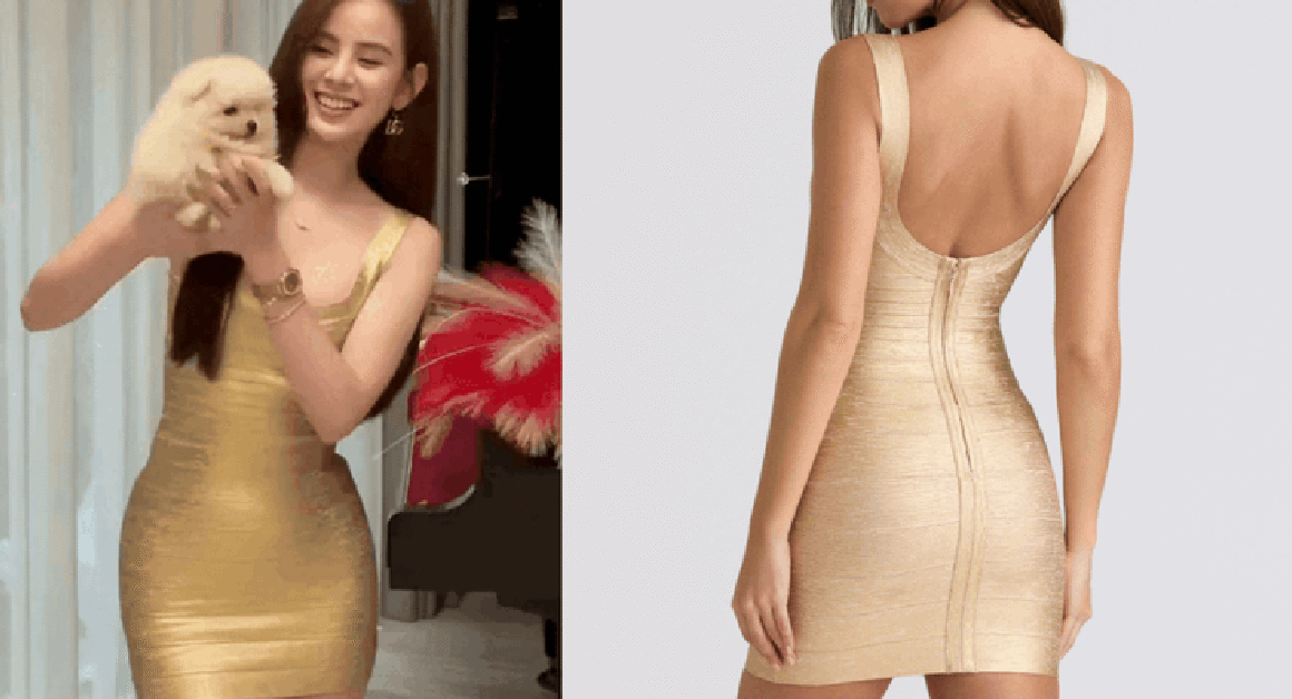 KHÓ KHĂN BỘC HẢI VỚI LOẠI VĂY ÁO GÂN BODY ĐỘC ĐÁO CỦA HƯƠNG LIÊN!