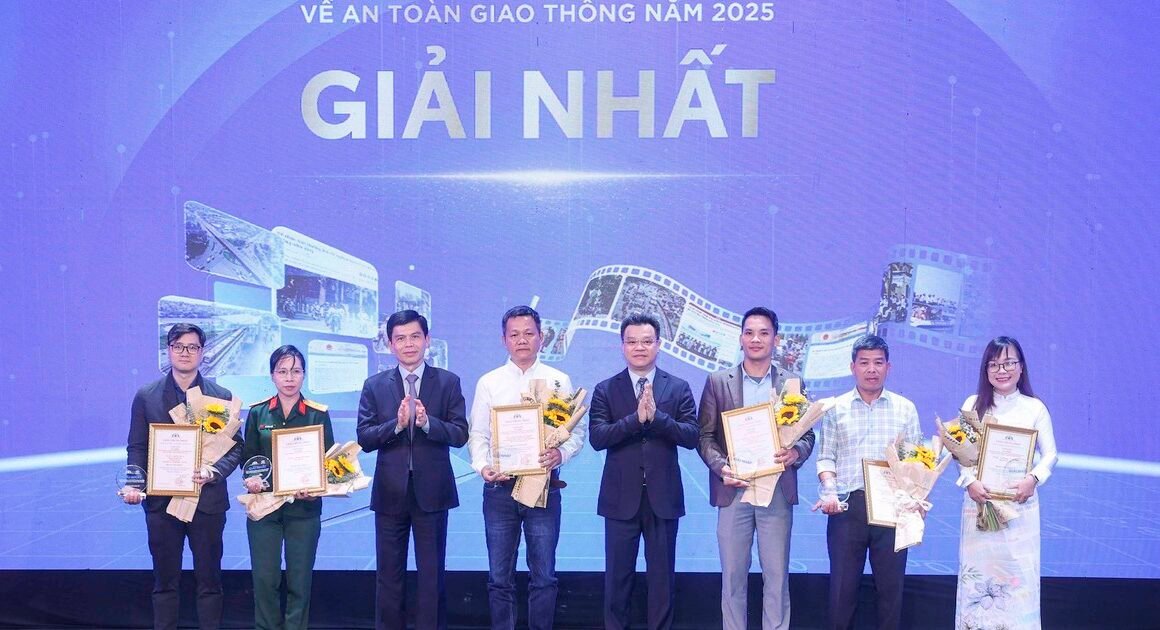 CUỘC ĐUA CHẤT LƯỢNG TRUYỀN THÔNG AN TOÀN GIAO THÔNG NĂM 2025 ĐÃ ĐƯỢC KHẲNG ĐỊNH BỞI BÁO THANH NIÊN VỚI GIẢI NHẤT ĐẦU TIÊN VÀ NHÌ CHẤT LƯỢNG