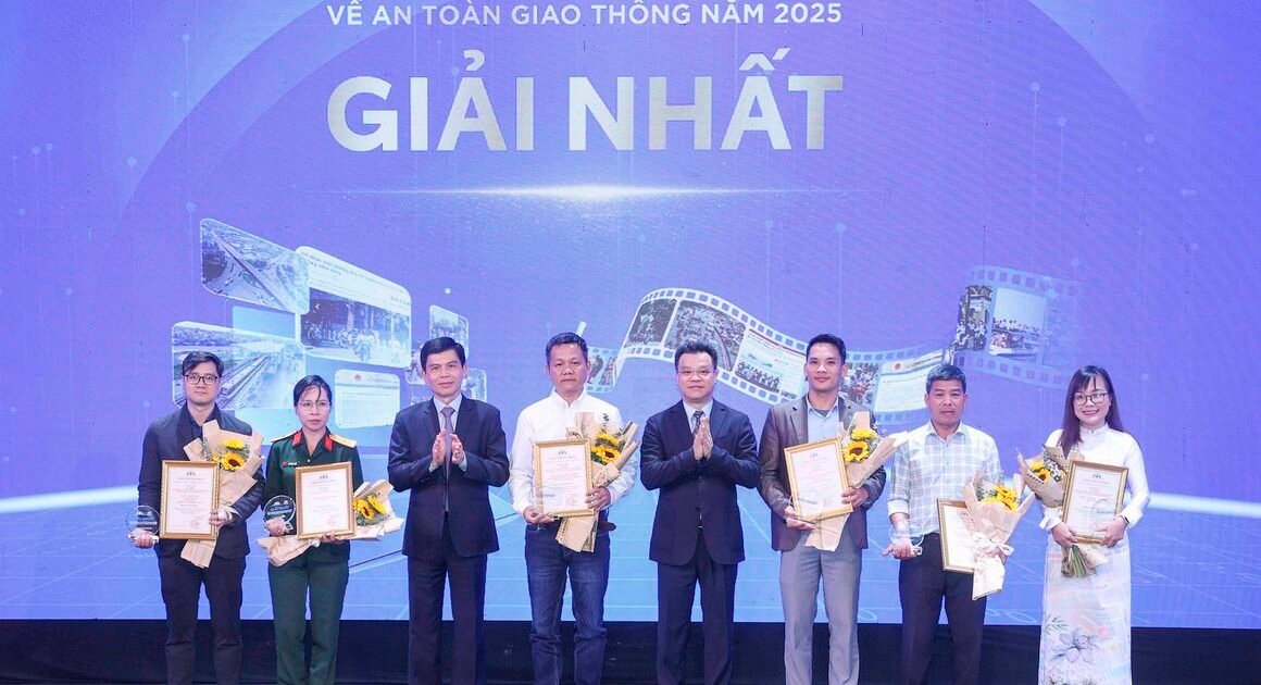 BÁO CHÍ THANH NIÊN VƯƠN XA VỚI GIẢI THƯỞNG CAO NHẤT VỀ AN TOÀN GIAO THÔNG NĂM 2025!