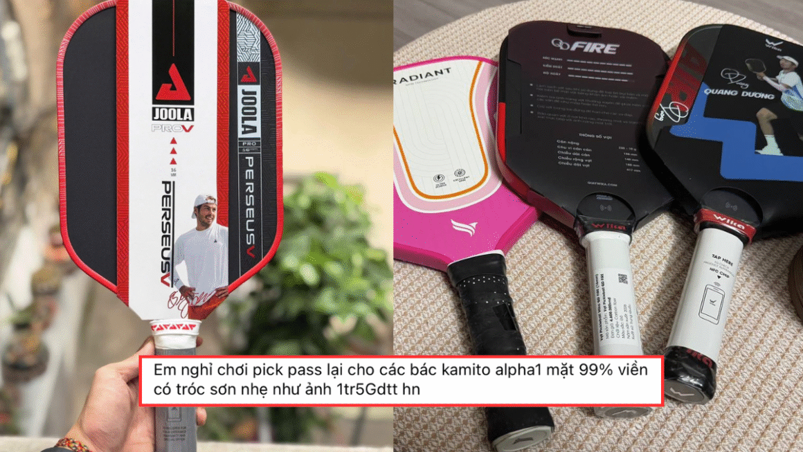 KHÁCH HÀNG ĐỒNG LOÀN ĐỒNG: VỢT PICKLEBALL ĐỒNG LOẠT THANH LÝ, BẠN ĐÃ BIẾT LÝ DO CHƯA?