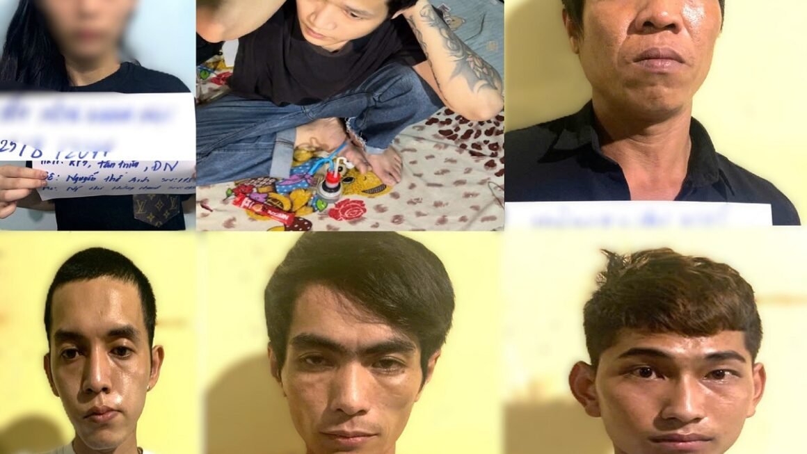 TỐI MỚI: BỊ BẮT QUÁ TRĂNG TỤ TẬP SỬ DỤNG MA TÚY TRONG PHÒNG TRỌ!