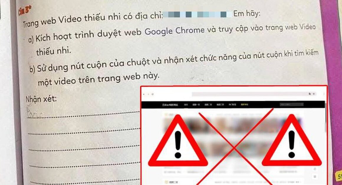 BÁO CHÍ ĐƯỢC KHAI BÁO VỀ SỰ CỐ LIÊN QUAN ĐẾN SÁCH TIN HỌC 3 VỚI LINK DẪN IÊM NHIỄM NỘI DUNG KHÔNG LÀNH MẠNH!
