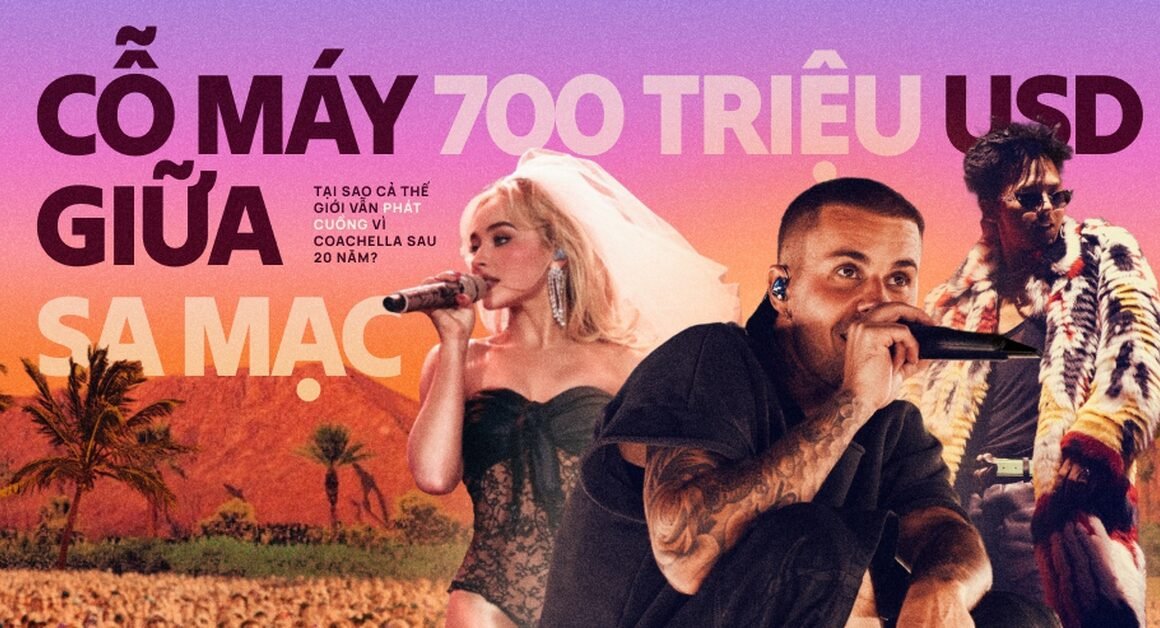 BẬT CHÓI LỊCH SỬ, CHỈ CẦN ĐẾN VỚI SÂN KHẤU DƯỚI ÁNH HOÀNG HÔN Ở SA MẠC INDIO.