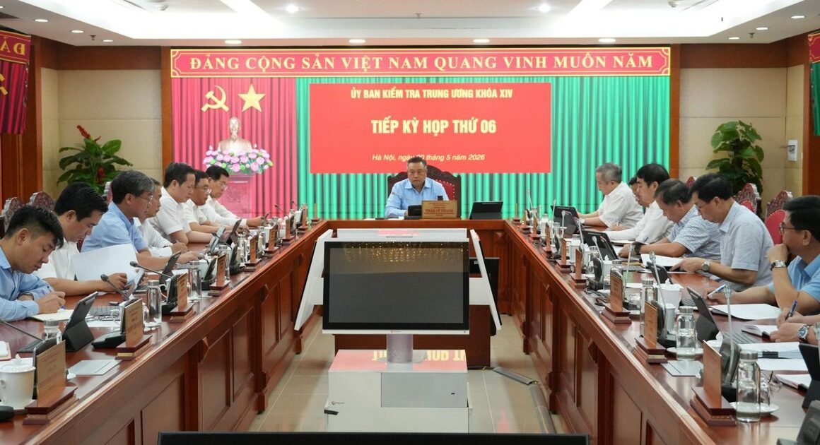 KHẨN: BẢN ÁN MỚI VỀ TỔ CHỨC VÀ NHIỆM VỤ CỦA ỦY BAN KIỂM TRA TRUNG ƯƠNG ĐANG ĐƯỢC BAN HÀNH!