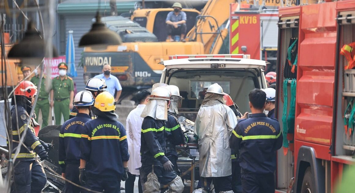 KHÓNG CHẾ ĐÁM CHÁY, PHÁT HIỆN MỘT THI THỂ ĐÁNG SỬNG SỐT