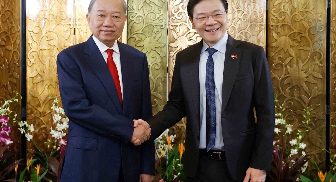 TỔNG BÍ THƯ, CHỦ TỊCH NƯỚC TÔ LÂM GẶP THỦ TƯỚNG SINGAPORE LAWRENCE WONG, MỞ RA DẤU MỐI QUAN HỆ MỚI NĂM 2023
