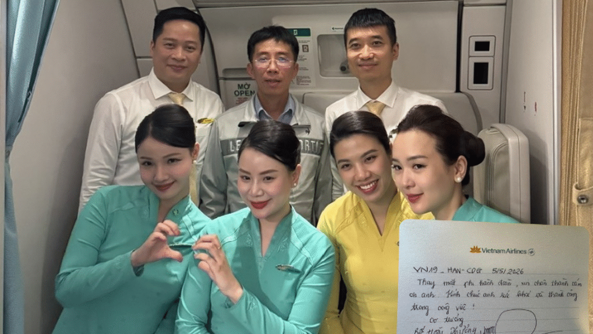 BỨC THƯ TAY CỦA CƠ TRƯỞNG CHUYẾN BAY VNA GỬI BÁC SĨ BẠCH MAI: MẬT ĐỊA ĐẦY GẬP GỒM ĐẰNG SAU NHỮNG LỜI CẢM ƠN ĐẦY NGHỊ LỰC