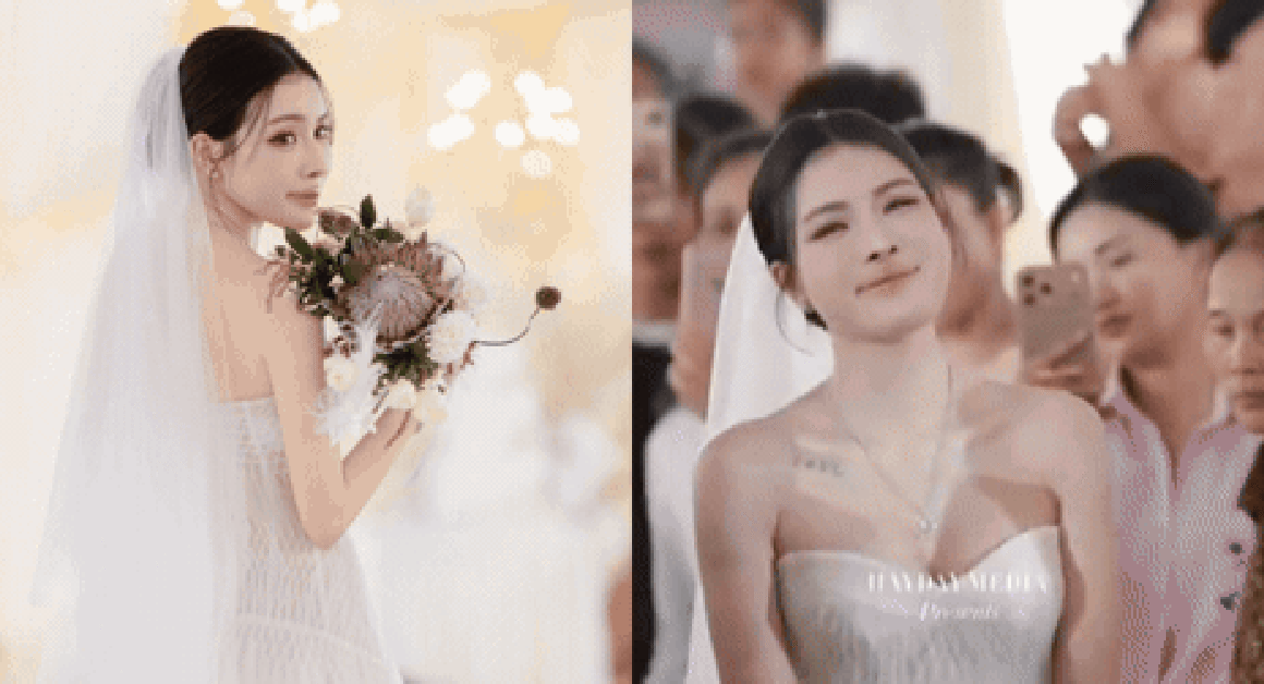 KHÓ CỤC TRƯỚC NHAN SẮC LẤY MỠ CỦA CÔ DÂU BÍCH HẠNH TRONG NGỜI LỄ CƯỚI LINH ĐÌNH CẦN NẮM CHẶT!