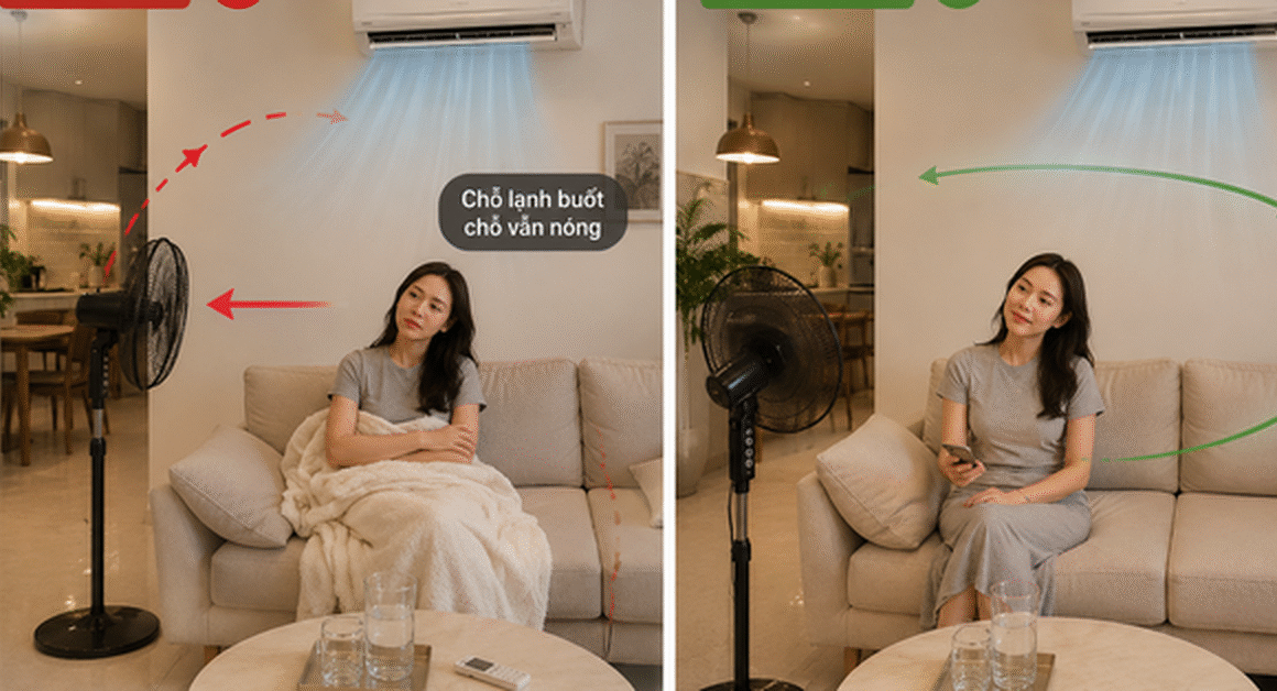 DÙ LÀ GIA ĐÌNH CHỈ DÙNG ĐIỀU HÒA VÀO BUỔI TỐI, TẠI SAO HÓA ĐƠN ĐIỆN CỦA CHỊ THU HƯƠNG LẠI VỌT VỌT?