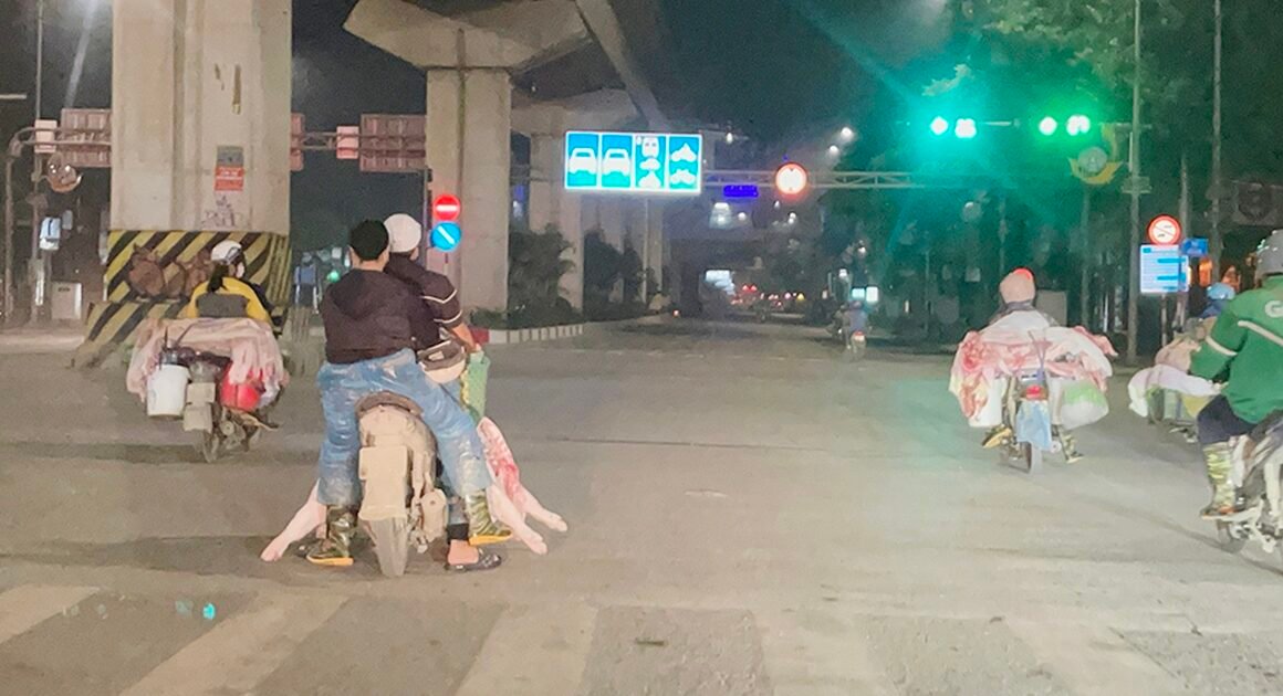 ECONNTRAO NGHI VẤN AN TOÀN THỊT LỢN TRÁI PHÁP VẬN CHUYỂN NGẬM TRỆ