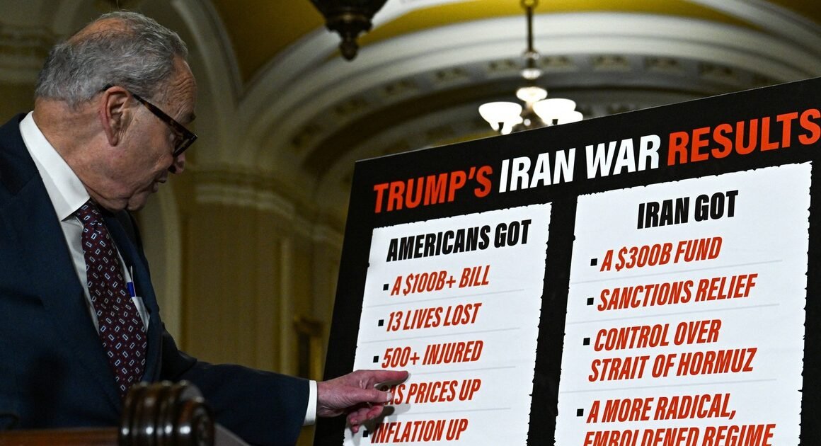 THƯỢNG VIỆN MỸ ĐẶT RA LẠI BIẾN CỐNG KHÓNG ĐỐI VỚI TỔNG THỐNG DONALD TRUMP VỀ HÀNH ĐỘNG CHIẾN TRANH IRAN