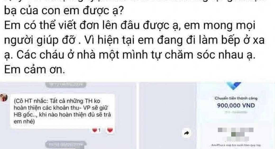 HÀNG CHƯA ĐÓNG TIỀN QUỸ, HỌC SINH KHÔNG ĐƯỢC RÚT HỌC BẠ!