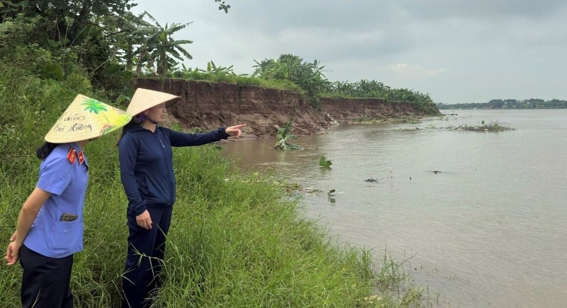 NGUY CƠ MẤT RỪNG, ĐẤT NÔNG NGHIỆP BỊ SỤT LƠN TRONG CƠN SẠT LỞ NGHIÊM TRỌNG TẠI CHÂU NINH!