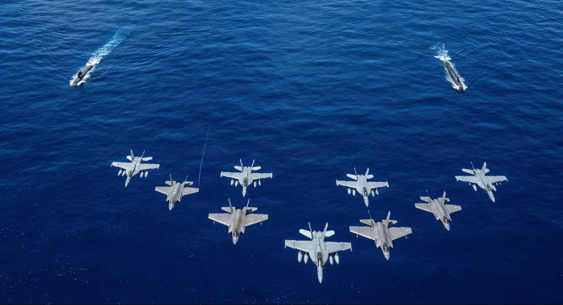 TÀU SÂN BAY USS GEORGE WASHINGTON VÀ NHÓM HỘ TỐNG GẦN NHẤT GẶP GÕ TRƯỚC BIỂN PHILIPPINES, MỞ MÀN CHIẾN DỊCH HẢI QUÂN ĐÁNG CHỜ NHẤT NĂM 2026!