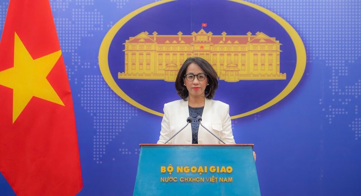 BỘ NGOẠI GIAO VIỆT NAM PHẢN ĐỐI MẬT CÁC KẾT LUẬN VỀ LAO ĐỘNG CƯỠNG BỨC, NHẤN MẠNH NỖ LỰC PHÒNG NGỪA VÀ GIẢM THIỂU TÌNH HÌNH.