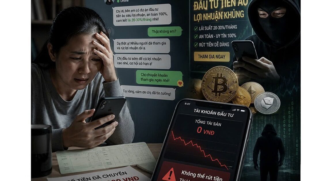 ĐƯỜNG DÂY LỪA ĐẢO TIỀN ẢO VẪN LUÔN TỒN TẠI VỪA BỊ SÀNG BÓI!