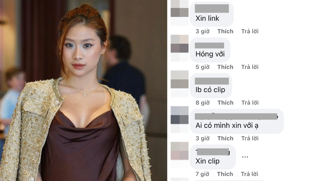 BÌNH LUẬN CHẤM HÓNG “XIN LINK” XUẤT HIỆN KHẮP MỌI NƠI KHI CLIP NHẠY CẢM BỊ RÒ RỈ!