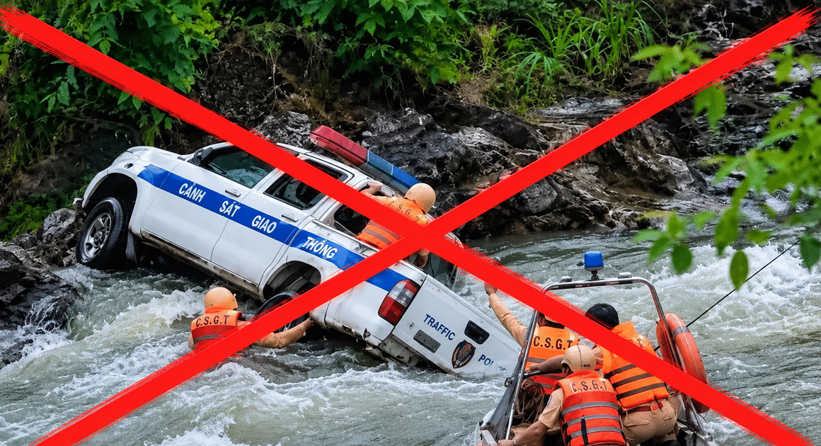 SỰ THẬT VỀ VỤ XE CÔNG VỤ LAO SUỐI GÂY CHUỐI MẮT: BỌN GIAN LẬN ĐANG CÂU KẾT CẤU TRÚC THÔNG TIN?