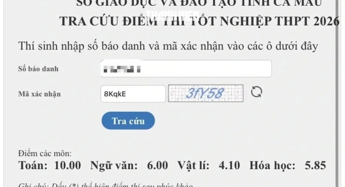 KHÓAI LOẠN VỤ TÀI KHOẢN ẨN DANH ĐĂNG THÔNG TIN TIÊU CỰC LIÊN QUAN THÍ SINH KỲ THI TỐT NGHIỆP 2026 Ở CÀ MAU, MÁY CHỦ ĐẶT Ở NƯỚC NGOÀI VÀ CÓ ĐẾN 3 TÀI KHOẢN DỰ PHÒNG!