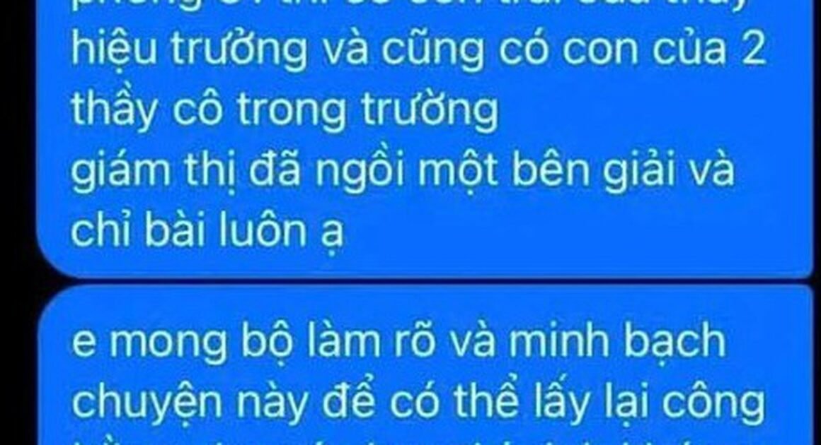 BÙNG NỔ VỤ GIÁO VIÊN LỢI DỤNG CHỨC VỤ, BỘ GD-ĐT LẦN ĐẦU VĂN BÀN VỤ ÁN CHỐT HẠI NÀY!